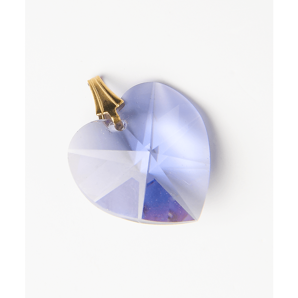 Pandantiv mov cu elemente Swarovski Coliere