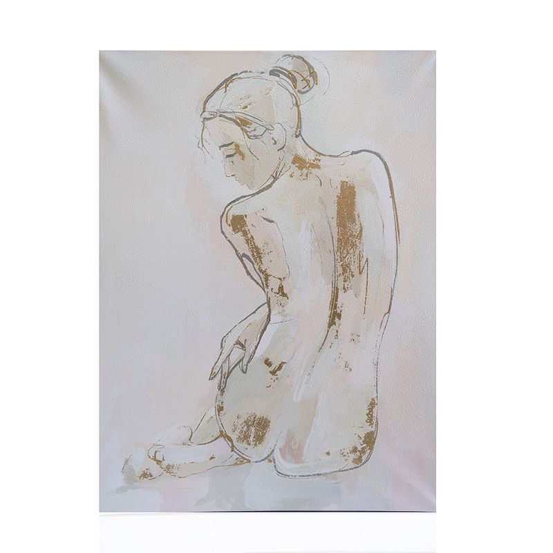 Tablou-panza-silueta-nud
