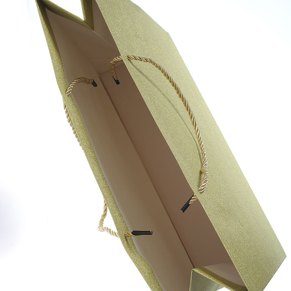 Punga cadou mare aurie 30 x 40 x 13cm - 2 | YEO