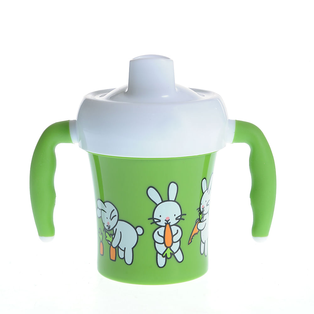 Canita verde bebe fara BPA - 1 | YEO