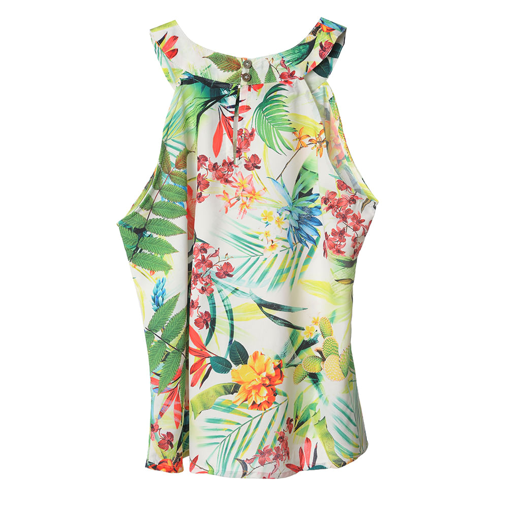 Top cu print exotic - 2 | YEO