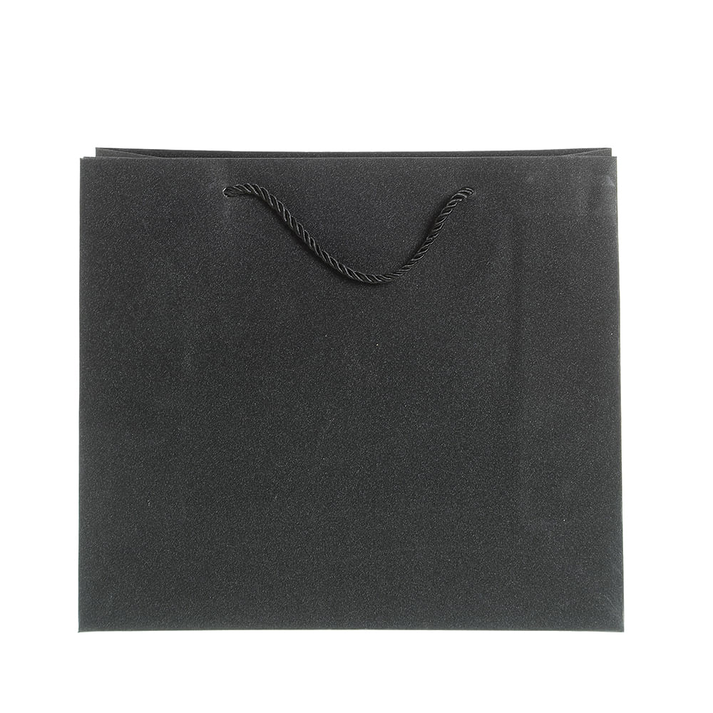 Punga neagra cu sclipici 31 x 27 x 12cm - 3 | YEO