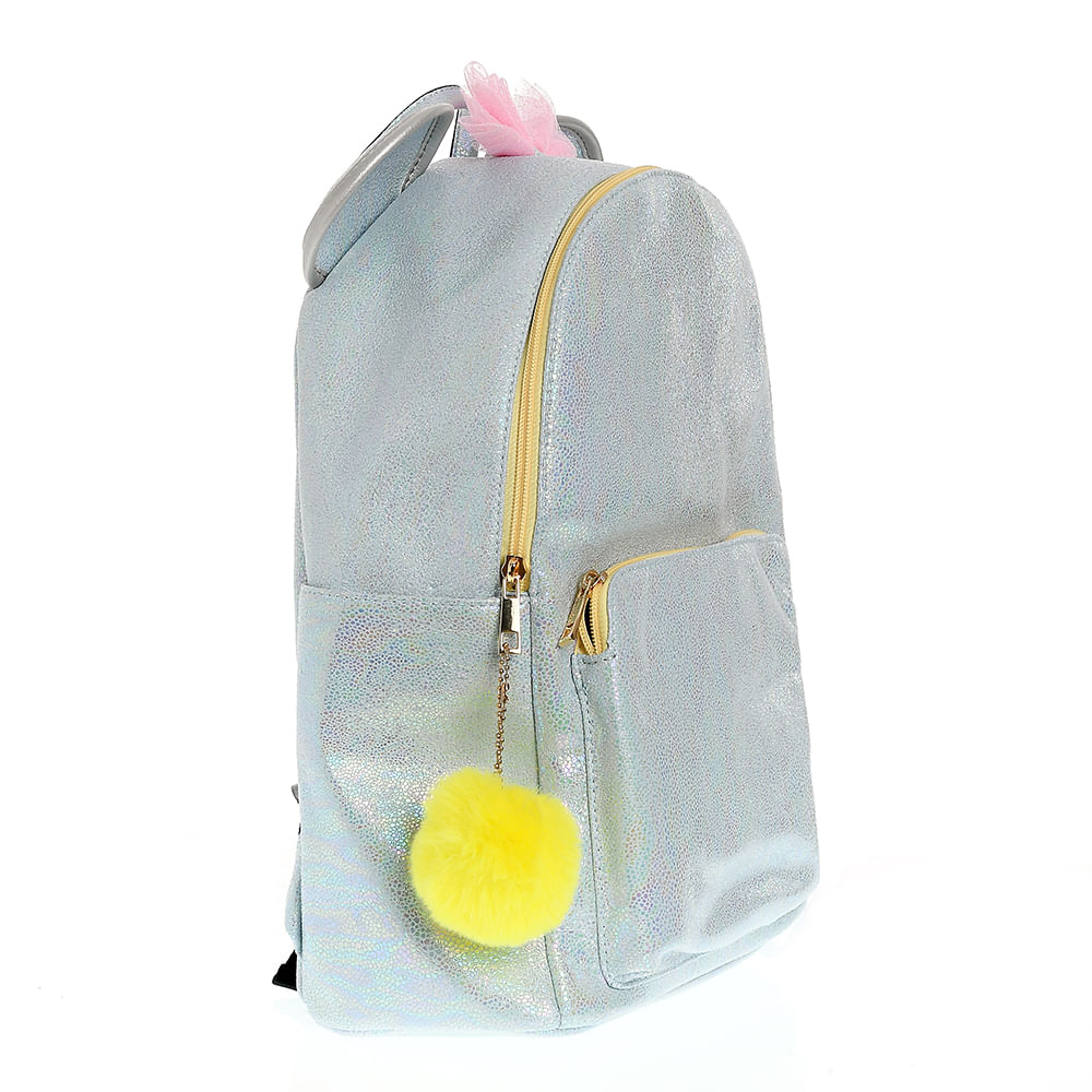 Rucsac holografic funda roz - 1 | YEO