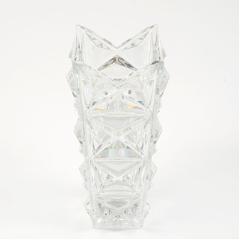 Vaza piramida cristal