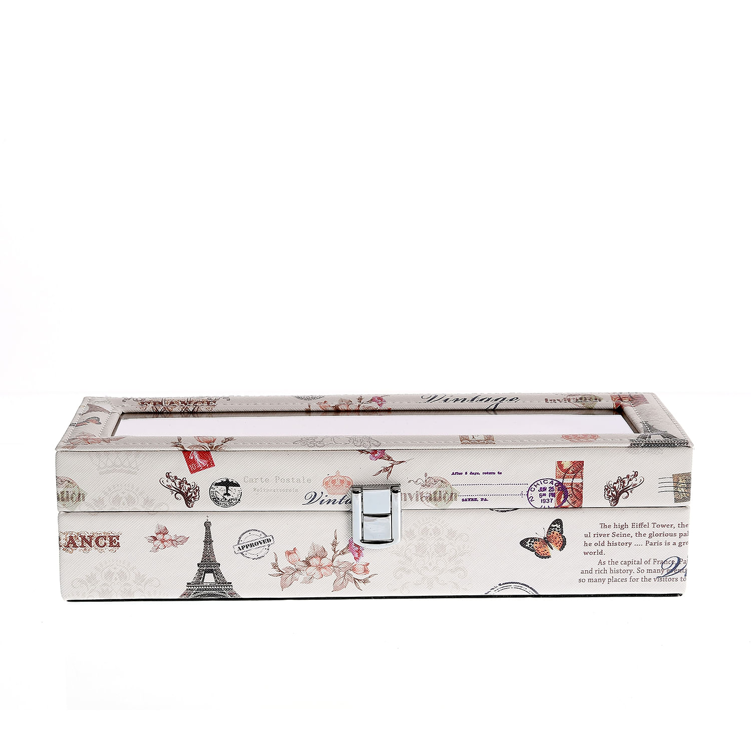 Cutie ceasuri retro Paris 30 x 10 x 8cm - 2 | YEO