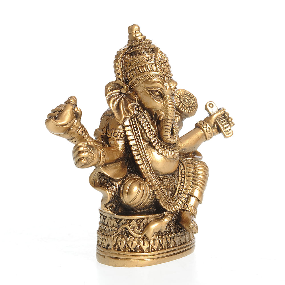 Decoratiune aurie Ganesh - 1 | YEO