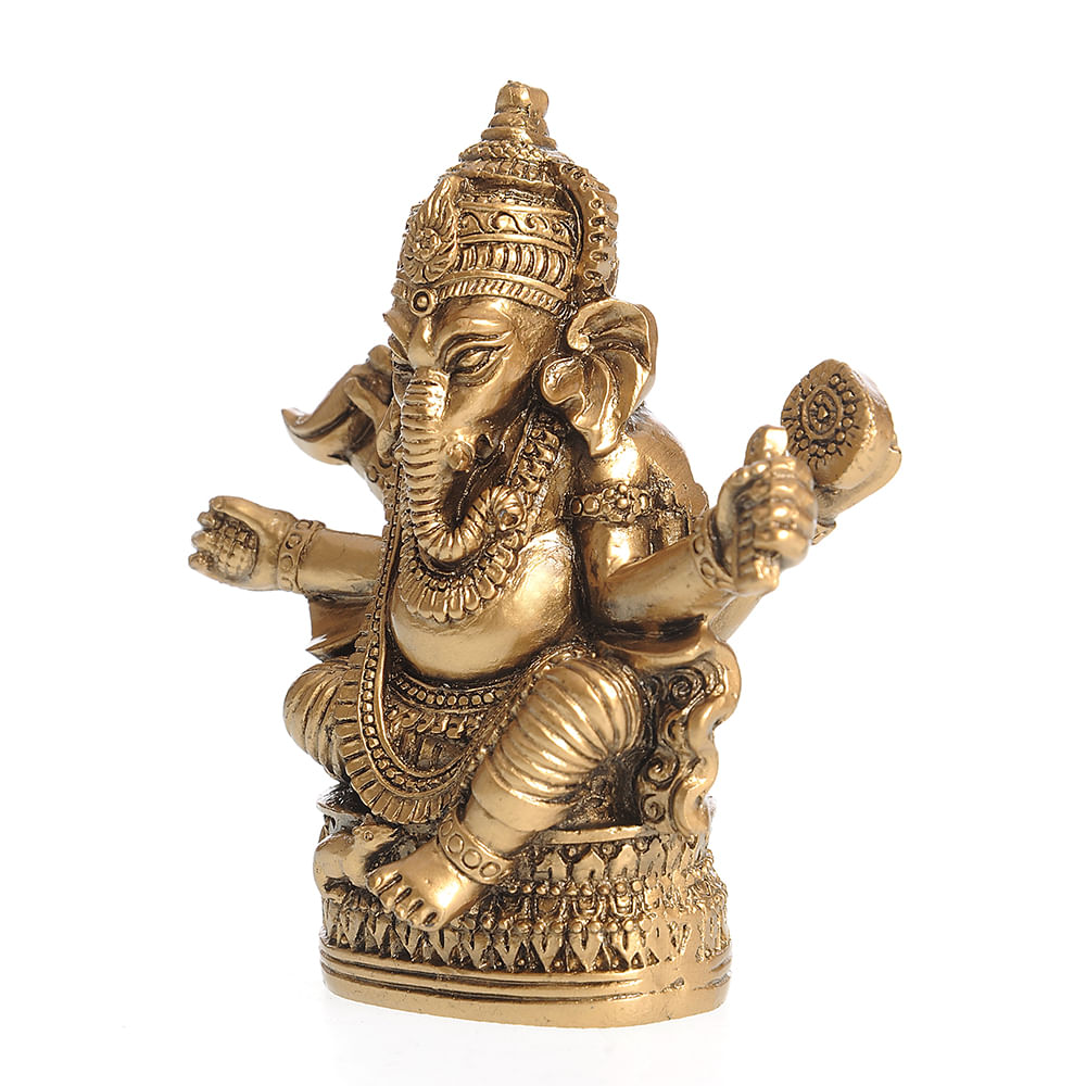 Decoratiune aurie Ganesh - 2 | YEO