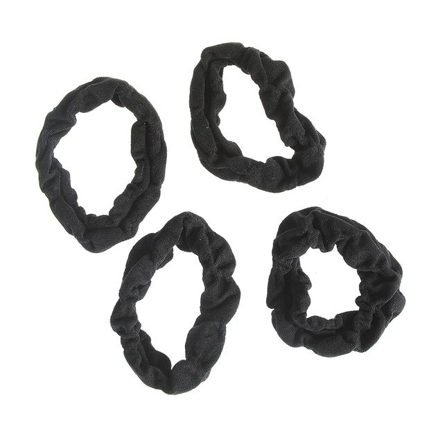 Set 4 elastice de par negre