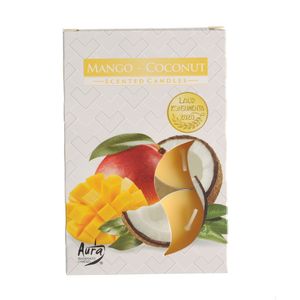 Set 6 lumanari parfumate Mango