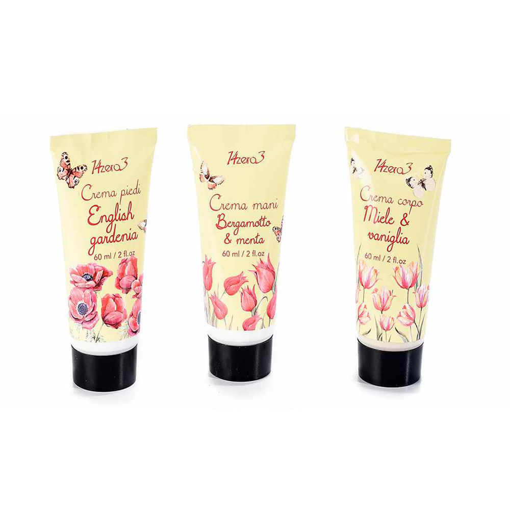 Set 3 creme de corp cu arome florale - 1 | YEO