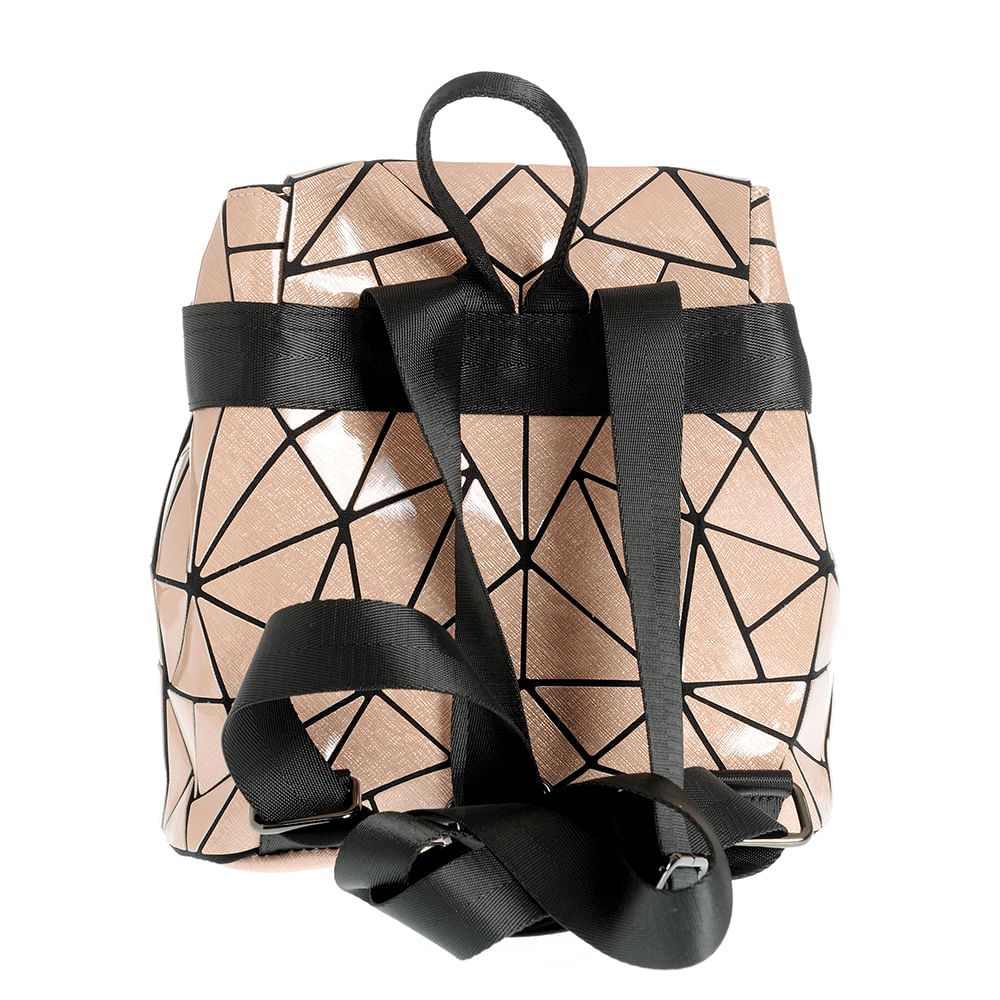 Rucsac roz holografic - 2 | YEO