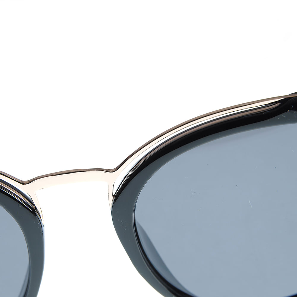 Ochelari de soare cat-eye negri - 1 | YEO