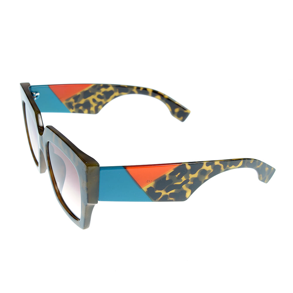 Ochelari de soare cu model animal print - 1 | YEO