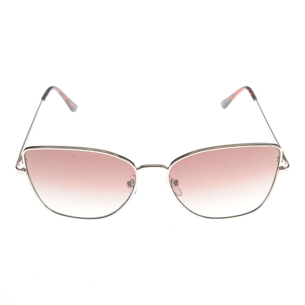 Ochelari de soare cat-eye  cu lentile maro