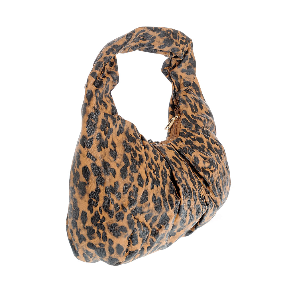 Geanta de umar cu model animal print - 2 | YEO