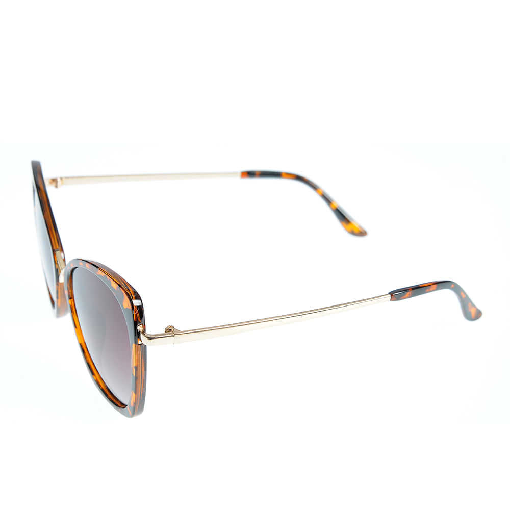 Ochelari de soare cu design auriu - 1 | YEO