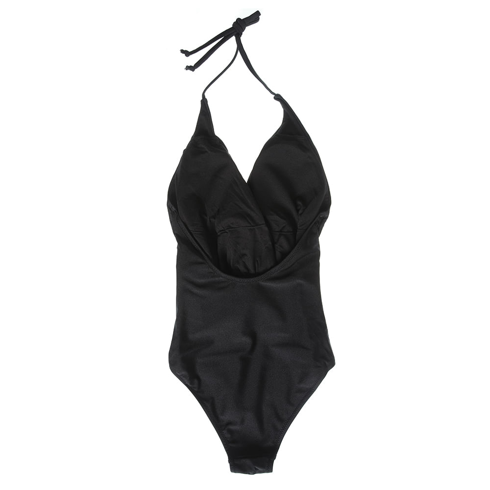 Costum de baie negru, L