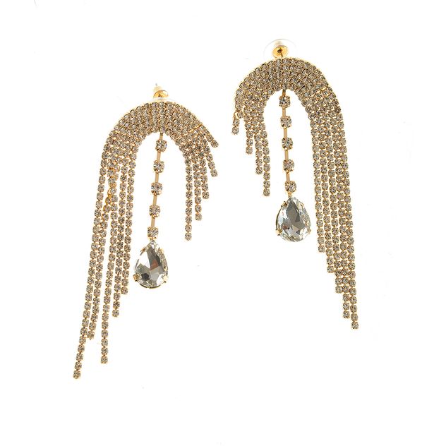 Cercei eleganti model curgator