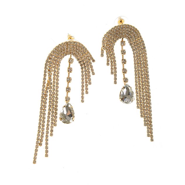 Cercei eleganti model curgator