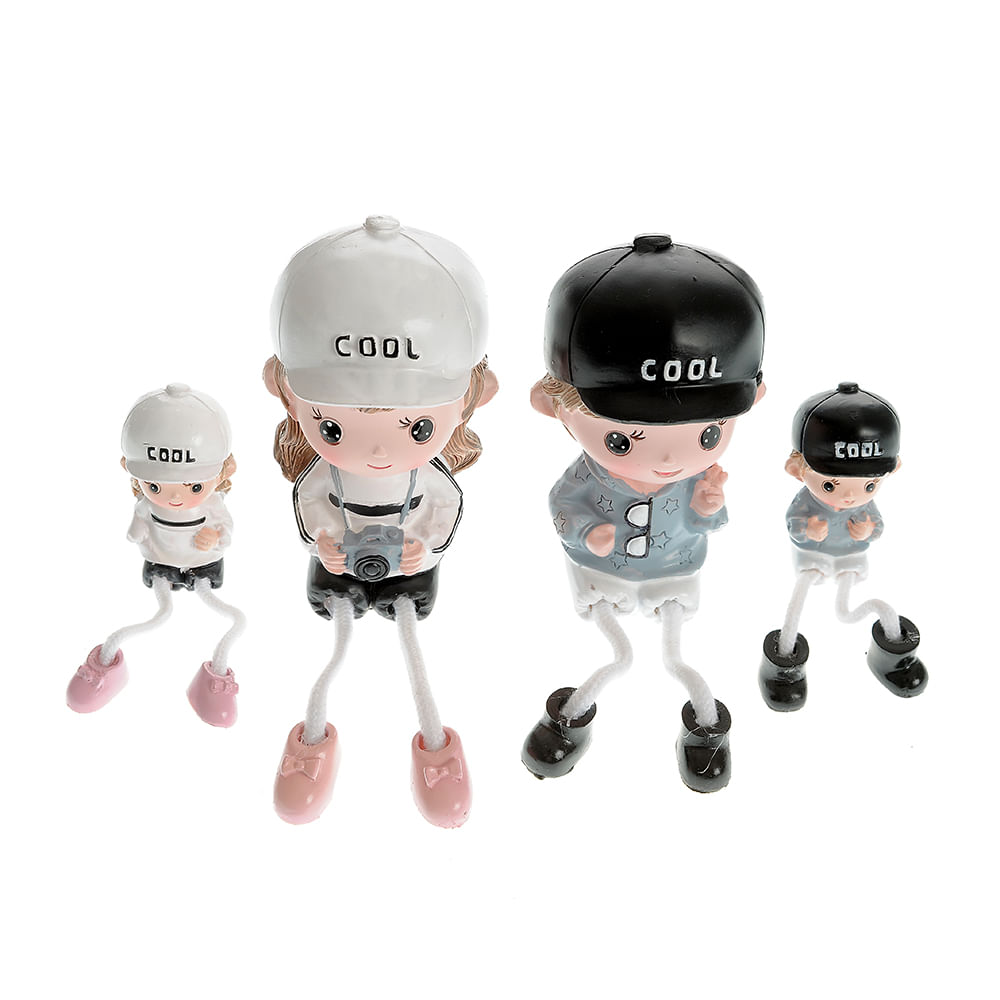 Set decoratiune de familie cu 4 membri - 2 | YEO