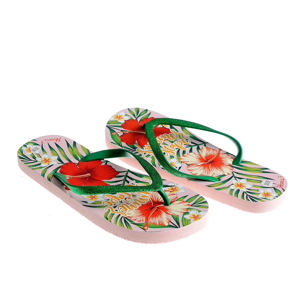 Papuci multicolori Summer Escape - 1 | YEO