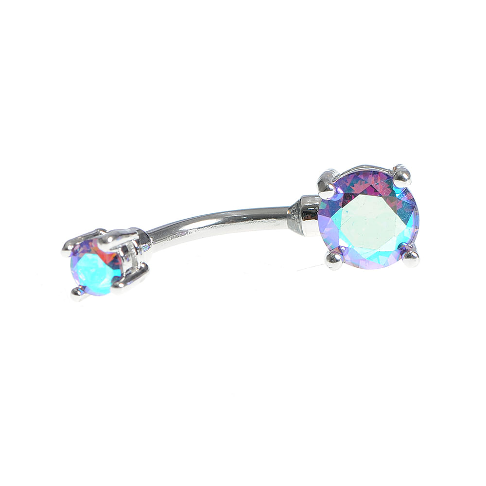 Piercing cu pietre holografice - 1 | YEO