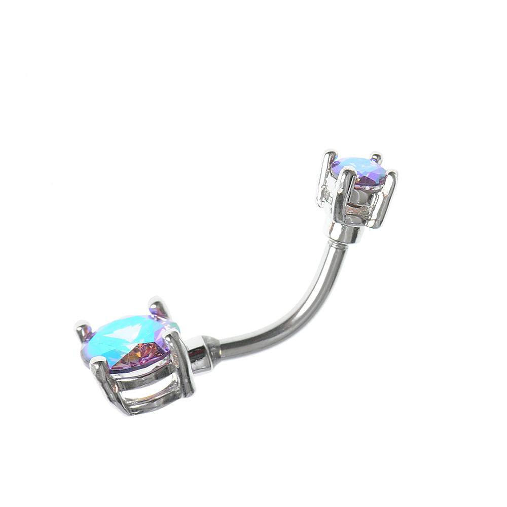 Piercing cu pietre holografice - 3 | YEO