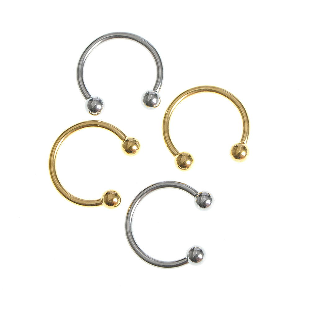 Set 4 piercinguri pentru ureche - 1 | YEO