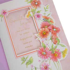 Felicitare cu design floral - Specially for You