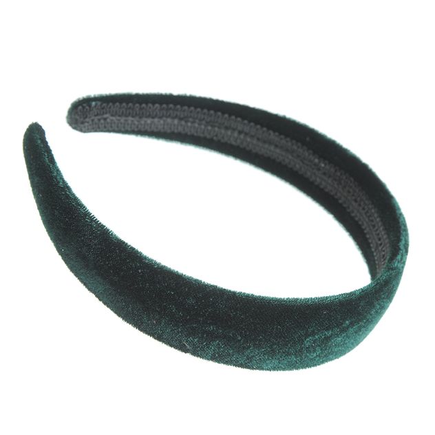Bentita verde catifelata