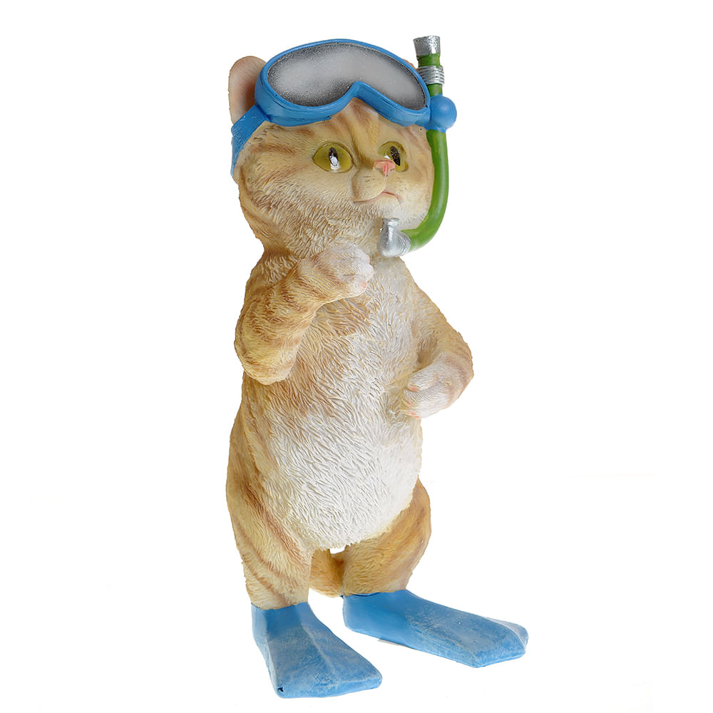 Statueta pisica din polirasina 22.5 cm image1