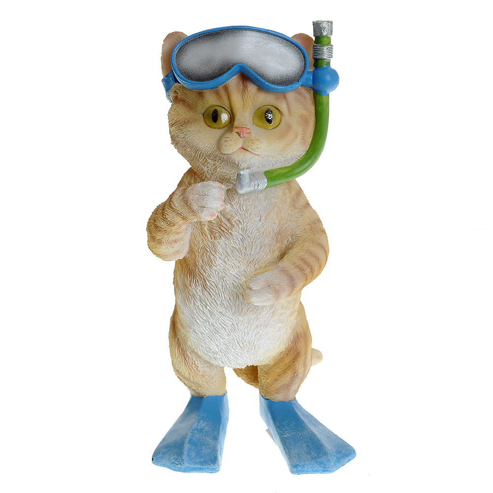 Statueta pisica din polirasina 22.5 cm image4