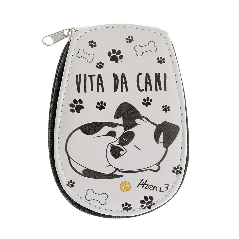 Set 6 accesorii manichiura cu mesaj: Vita da cani