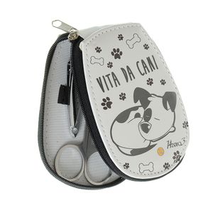 Set 6 accesorii manichiura cu mesaj: Vita da cani
