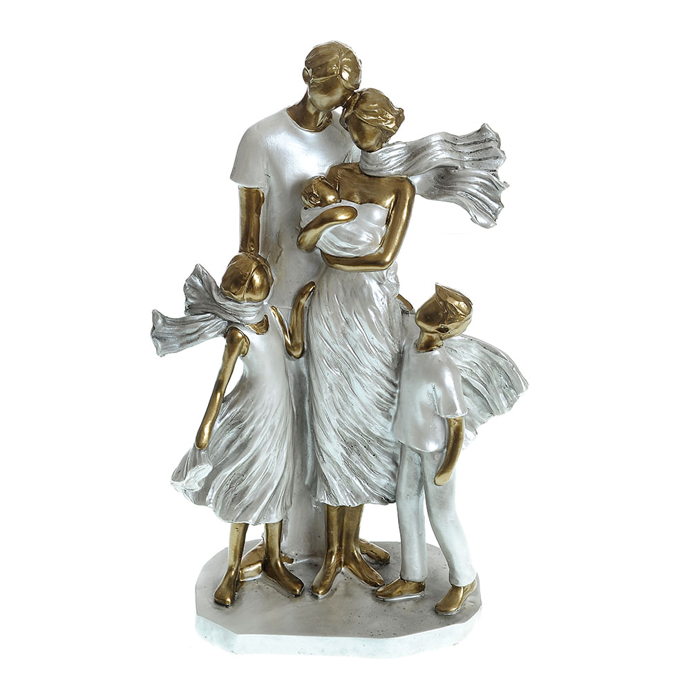 Statueta familie 27 cm - 3 | YEO