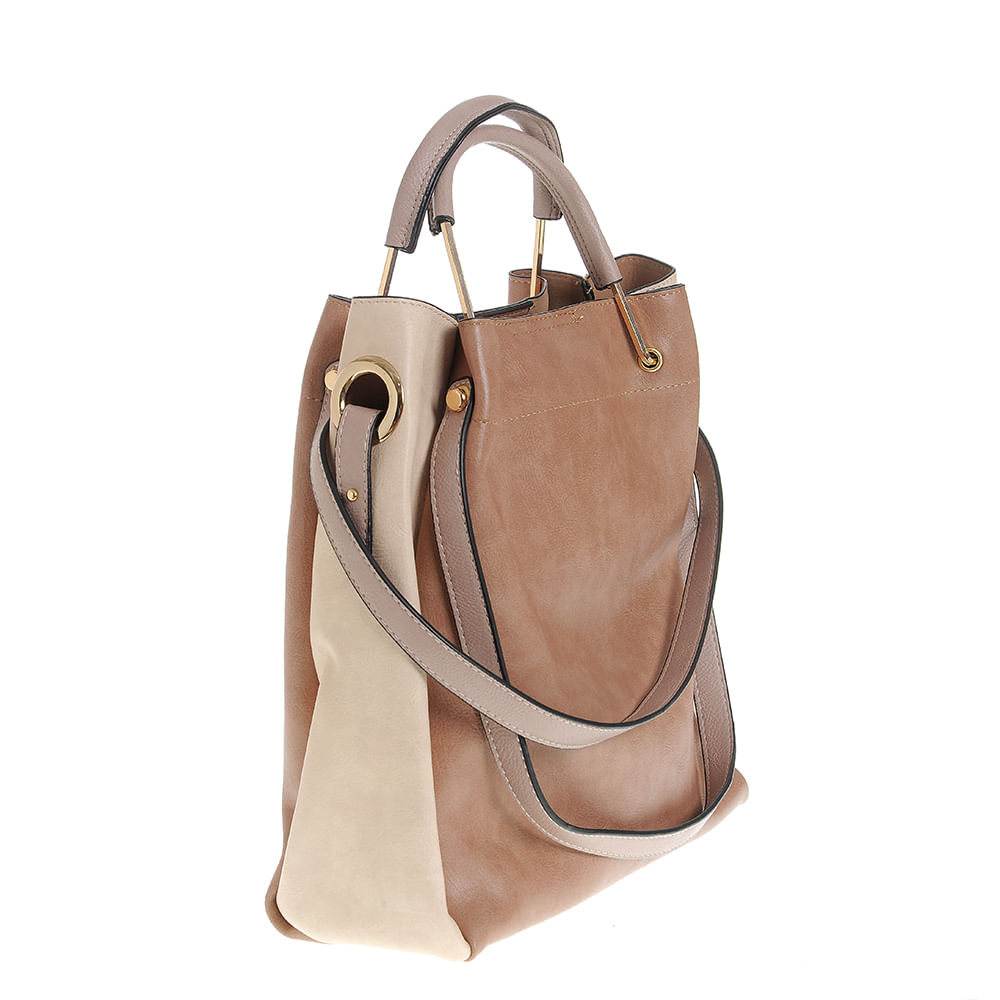 Geanta shopper bicolora - 1 | YEO