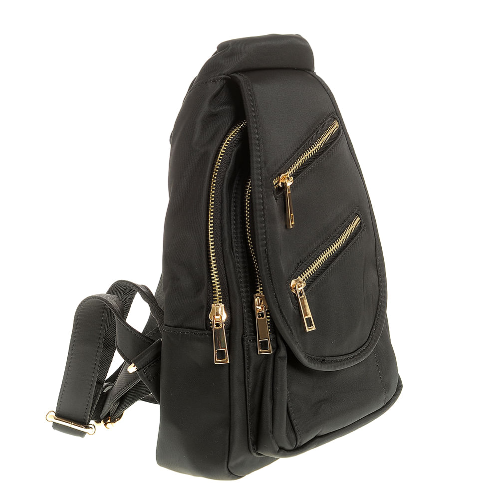 Rucsac negru cu buzunare multiple - 1 | YEO