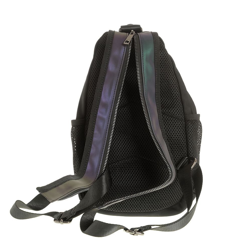 Rucsac holografic cu buzunare - 4 | YEO