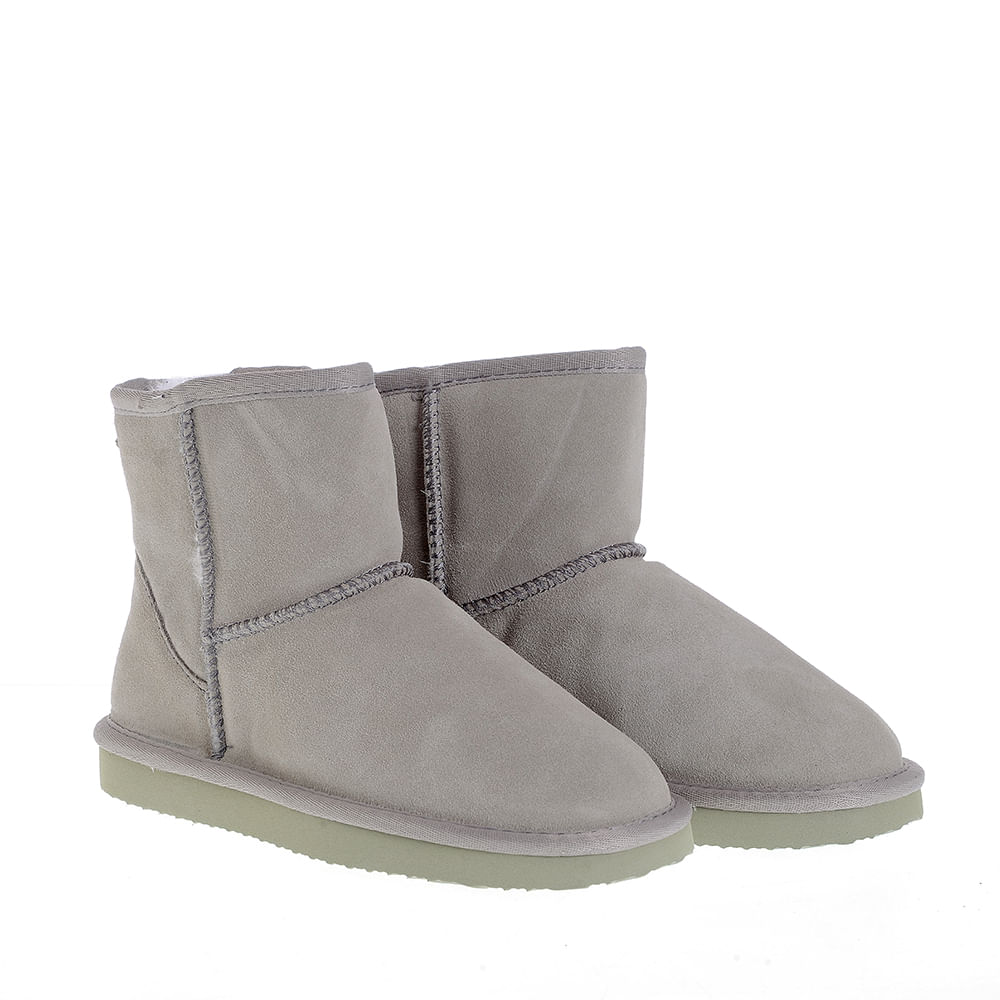 Cizme gri tip UGG - 3 | YEO