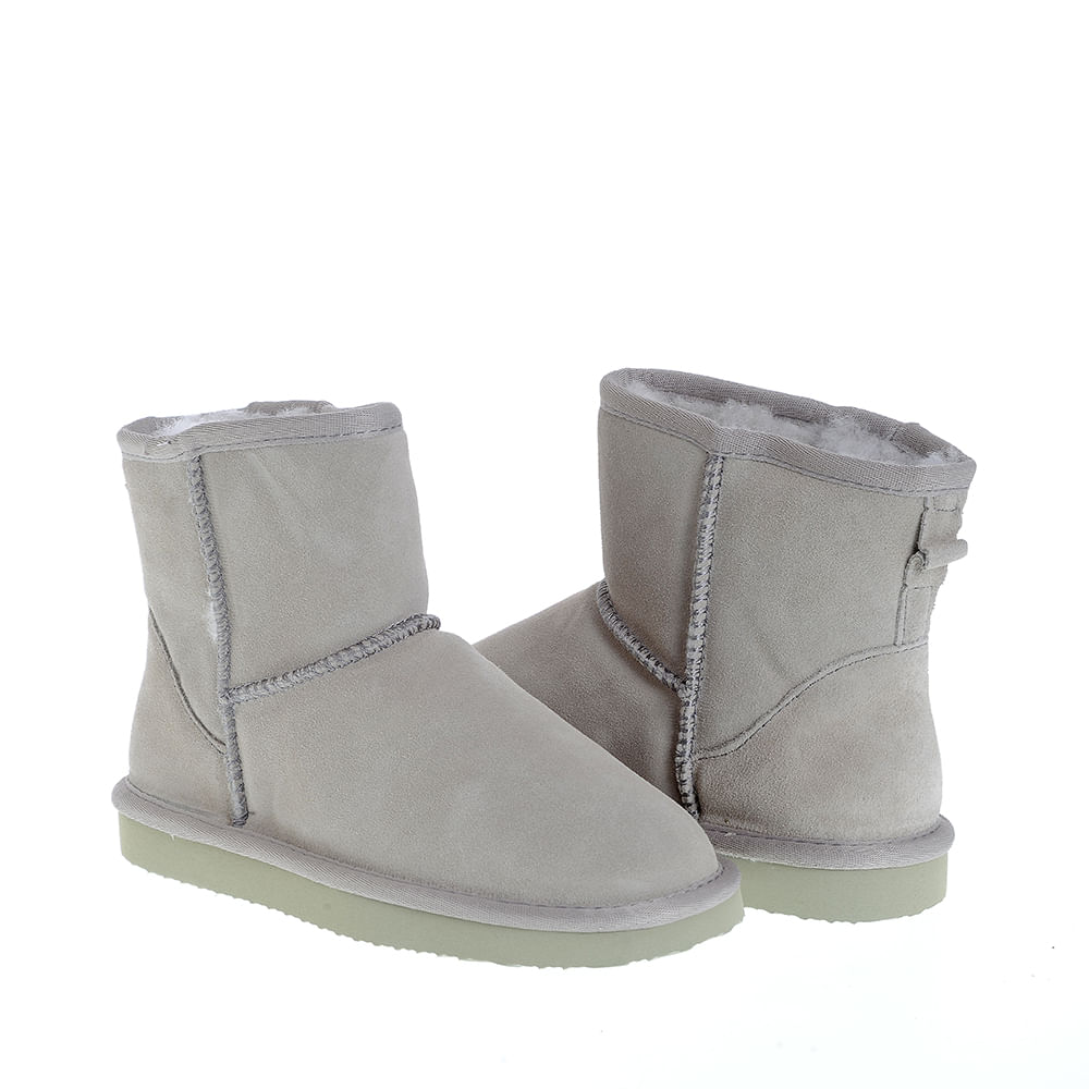 Cizme gri tip UGG - 4 | YEO