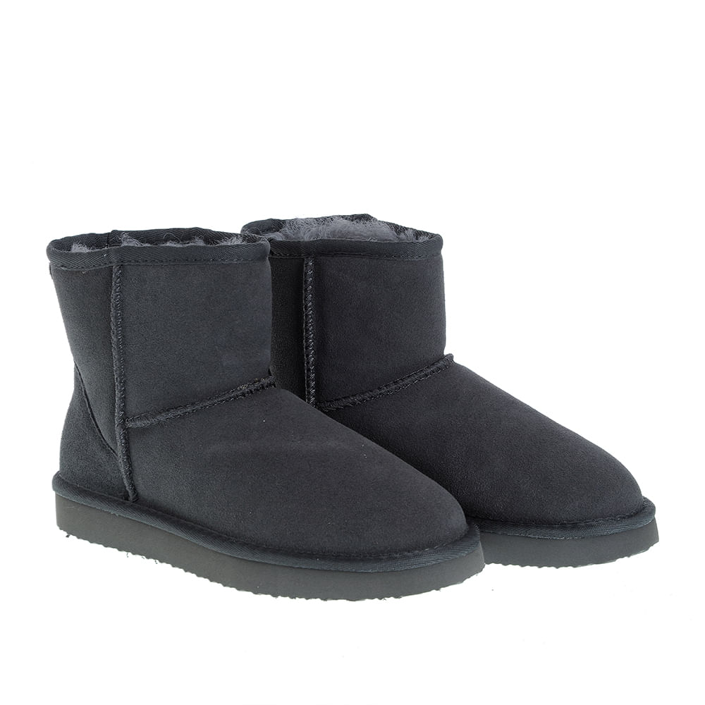 Cizme tip UGG gri - 4 | YEO