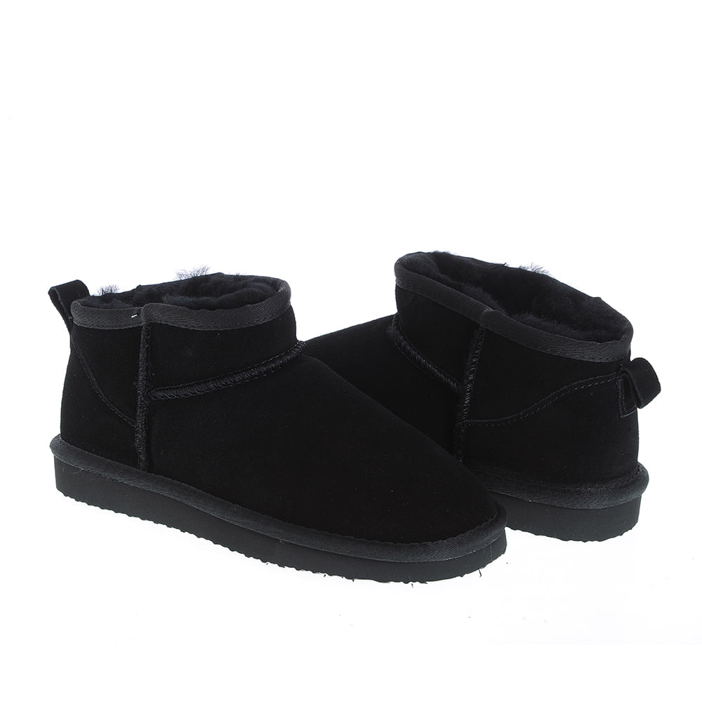 Cizme negre tip ugg - 3 | YEO