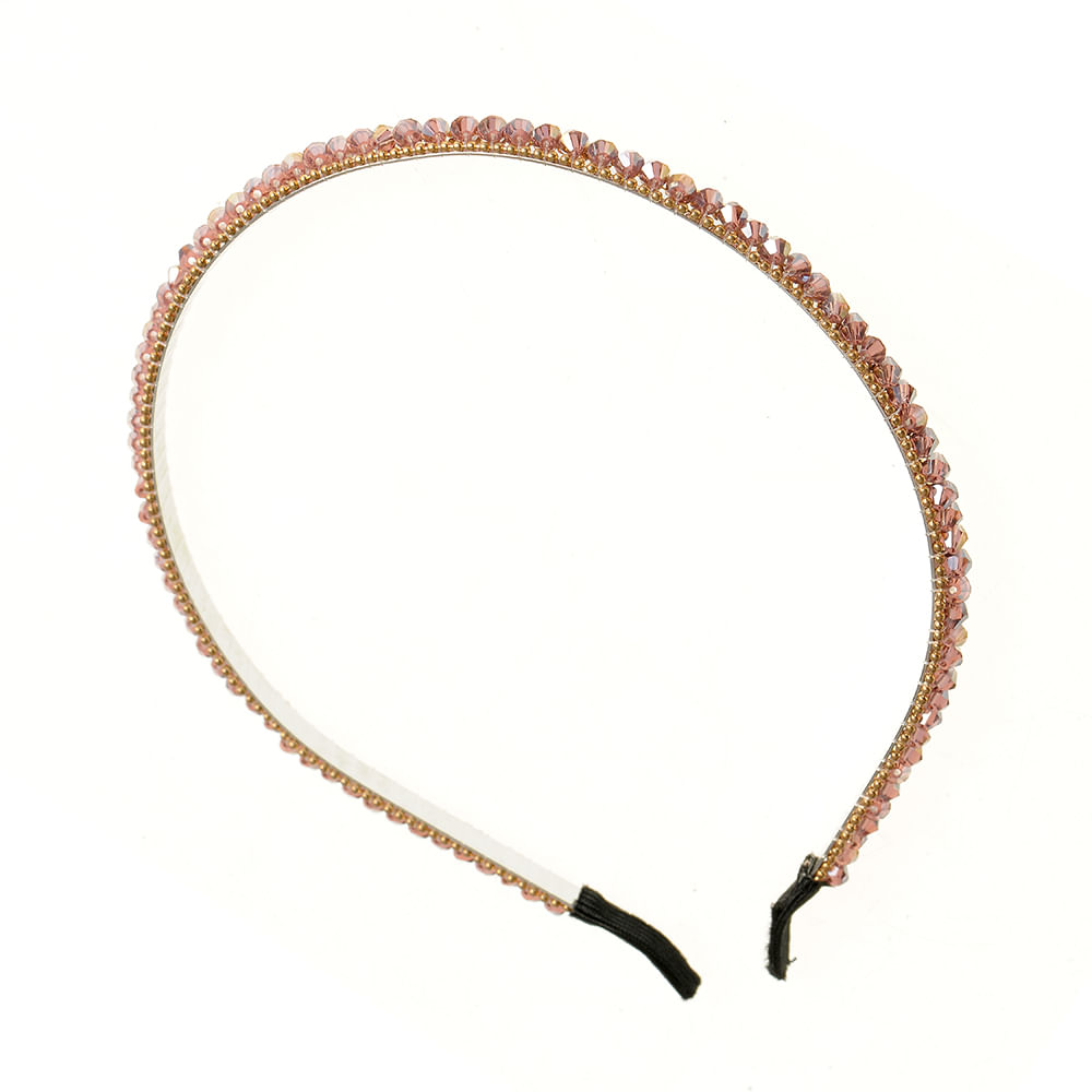 Bentita cu pietre in nuante lila - 4 | YEO