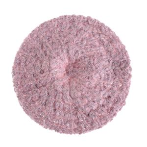 Bereta roz tricotata