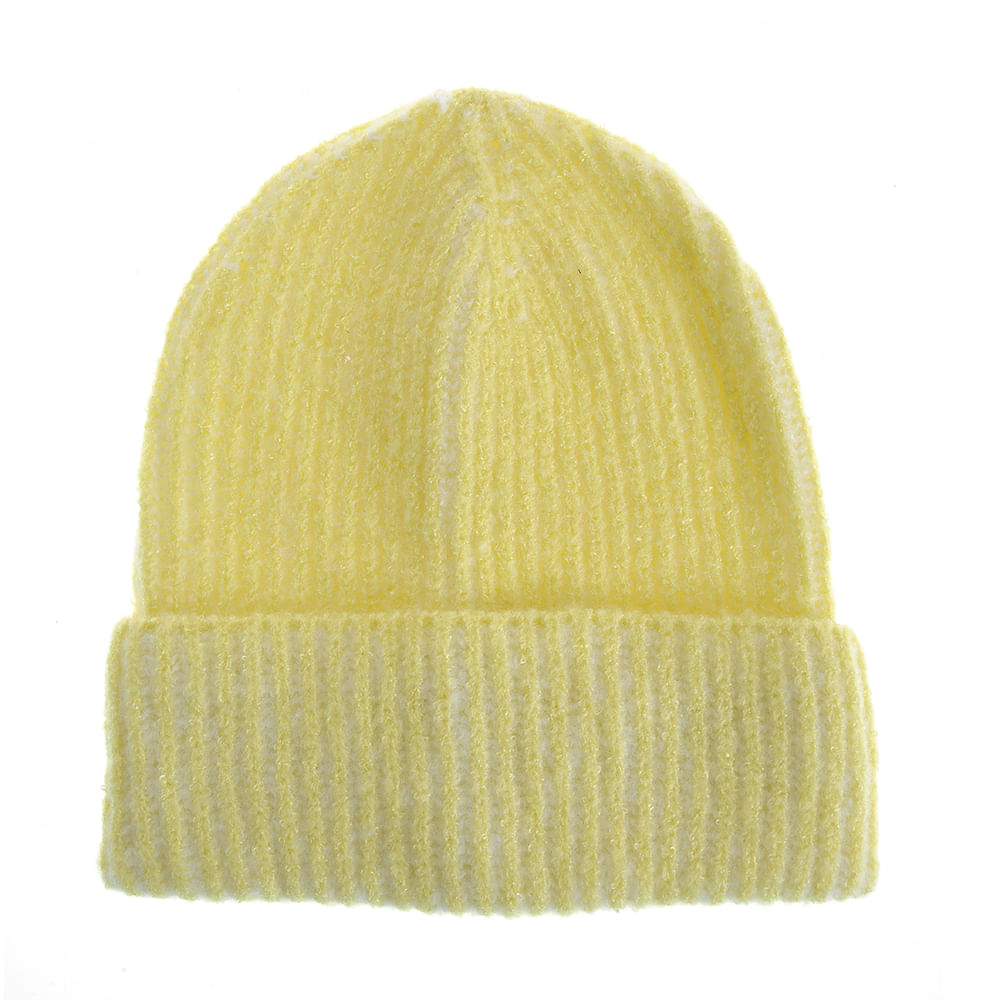 Caciula beanie galbena