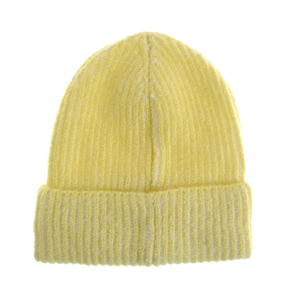 Caciula beanie galbena