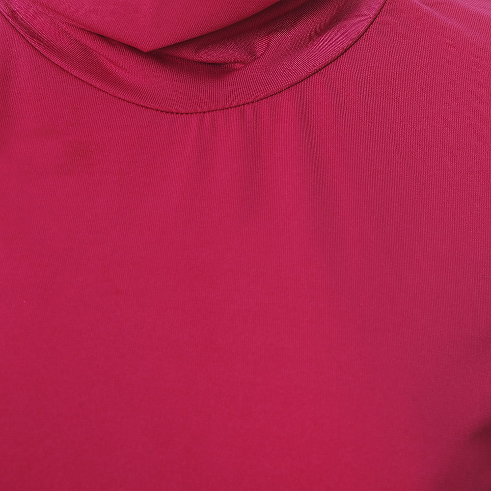 Bluza fuchsia cu guler - 1 | YEO