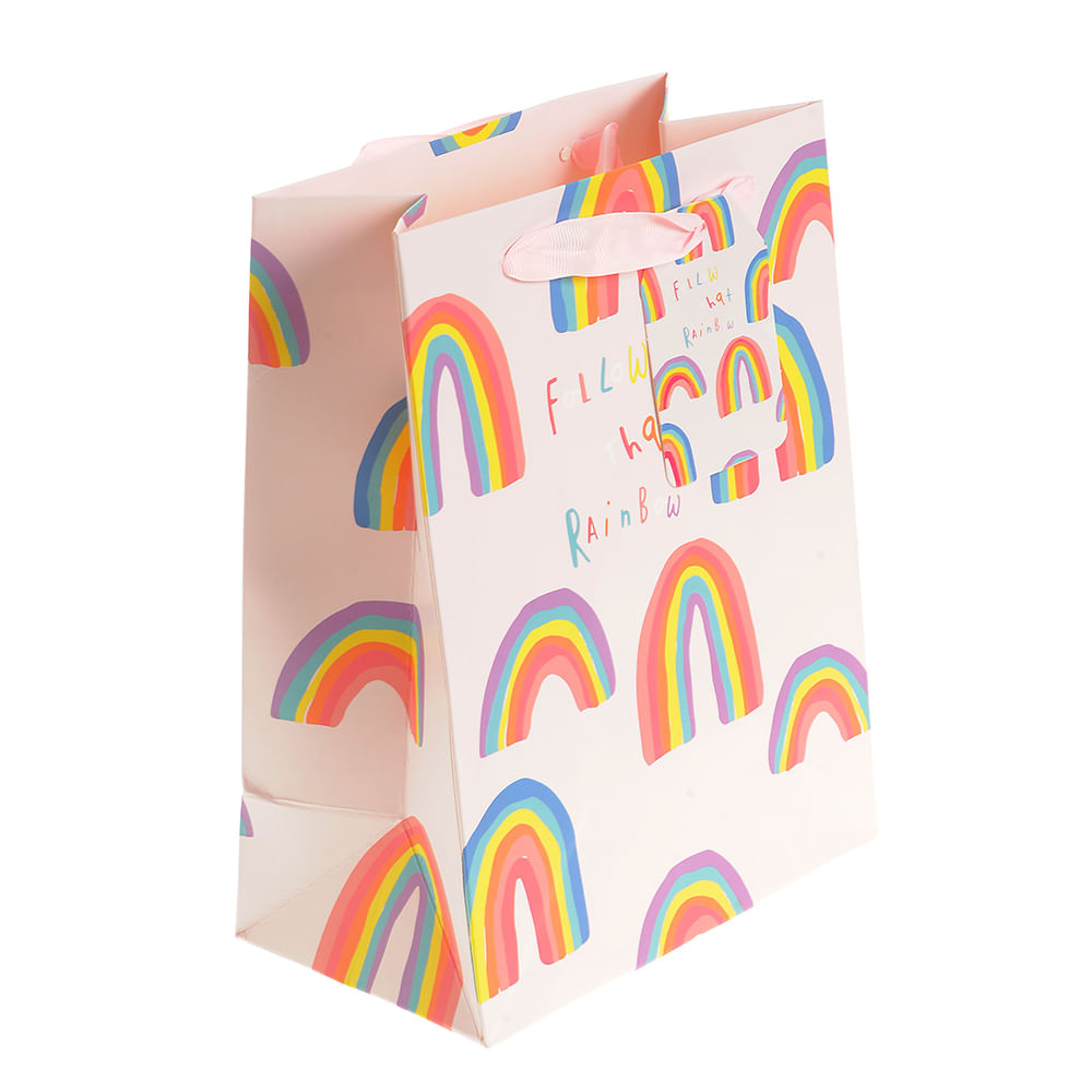 Punga de cadou Rainbow 23x18 cm - 1 | YEO