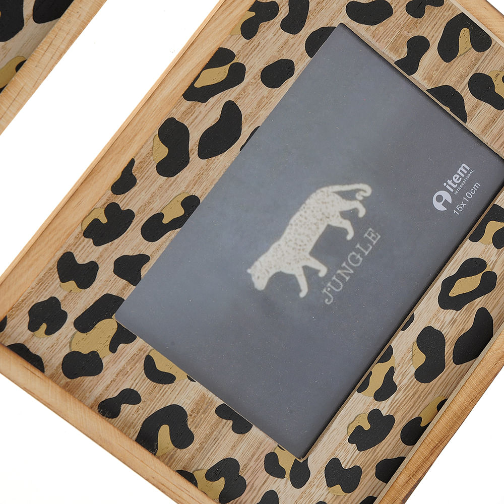 Rama foto tripla cu design animal print - 3 | YEO