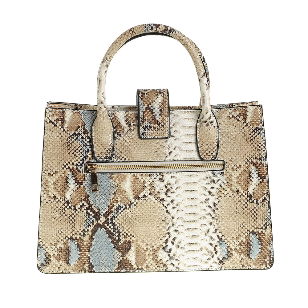 Geanta de mana cu model animal print - 2 | YEO